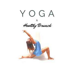 Yoga class and healthy brunch