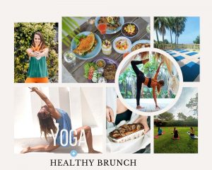Yoga y brunch saludable