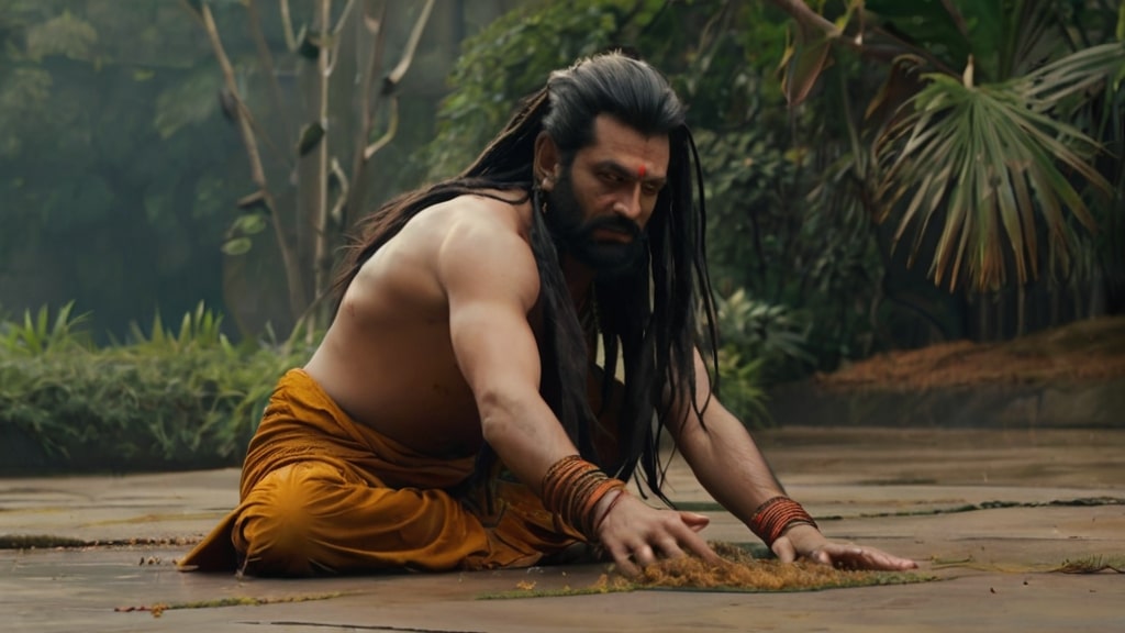 como lord shiva crea la postura del guerrero yoga
