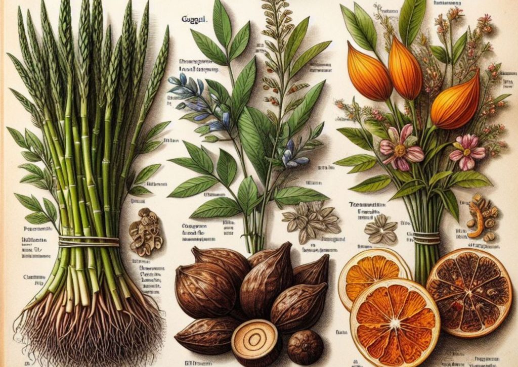 plantas para los doshas en ayurveda